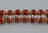 CIB549 22mm round fashion Indonesia jewelry beads wholesale