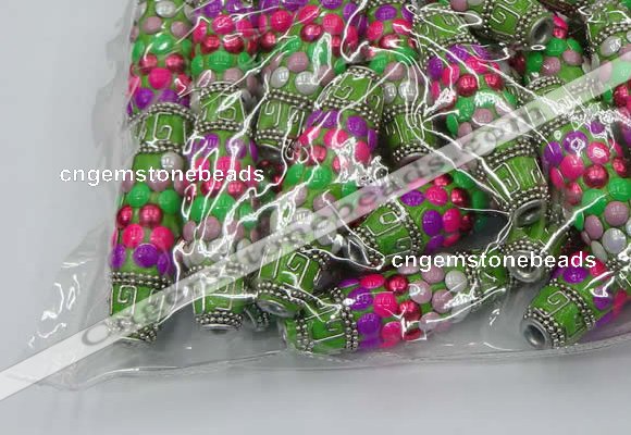 CIB590 16*60mm rice fashion Indonesia jewelry beads wholesale