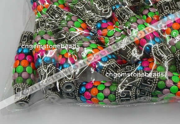 CIB591 16*60mm rice fashion Indonesia jewelry beads wholesale