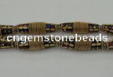 CIB612 16*60mm rice fashion Indonesia jewelry beads wholesale