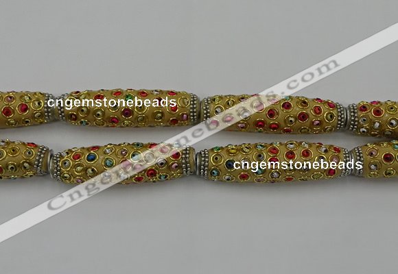 CIB617 16*60mm rice fashion Indonesia jewelry beads wholesale