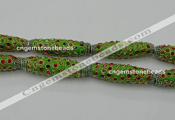 CIB626 16*60mm rice fashion Indonesia jewelry beads wholesale