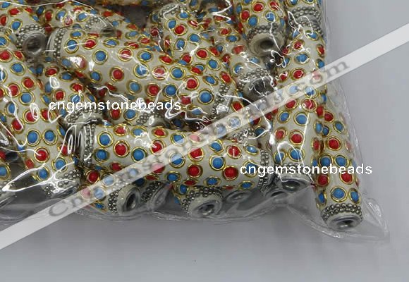 CIB630 16*60mm rice fashion Indonesia jewelry beads wholesale