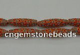 CIB635 16*60mm rice fashion Indonesia jewelry beads wholesale