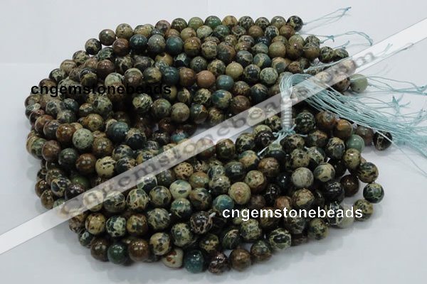 CIJ03 15.5 inches 12mm round impression jasper beads wholesale