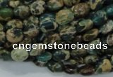 CIJ10 15.5 inches 6*8mm oval impression jasper beads wholesale