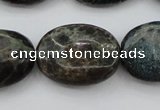 CIJ112 15.5 inches 13*18mm oval dyed impression jasper beads wholesale