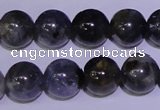 CIL03 15.5 inches 8mm round natural iolite gemstone beads