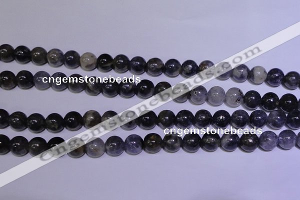 CIL03 15.5 inches 8mm round natural iolite gemstone beads