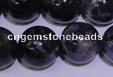 CIL06 15.5 inches 12mm round natural iolite gemstone beads