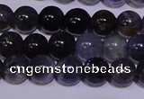 CIL10 15.5 inches 5mm round A grade natural iolite gemstone beads