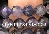 CIL121 15.5 inches 5mm faceted round iolite beads wholesale