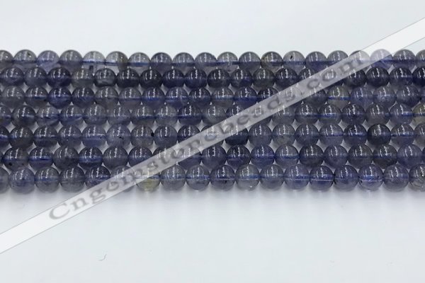 CIL126 15.5 inches 6mm round natural iolite beads wholesale