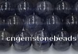 CIL127 15.5 inches 8mm round natural iolite beads wholesale