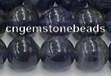 CIL128 15.5 inches 10mm round natural iolite beads wholesale