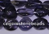 CIL44 15.5 inches 8*10mm nuggets natural iolite gemstone beads