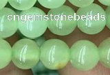 CJB309 15.5 inches 6mm round dyed green jade gemstone beads