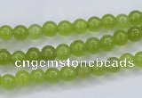 CKA03 15.5 inches 6mm round Korean jade gemstone beads