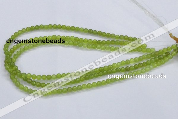 CKA03 15.5 inches 6mm round Korean jade gemstone beads