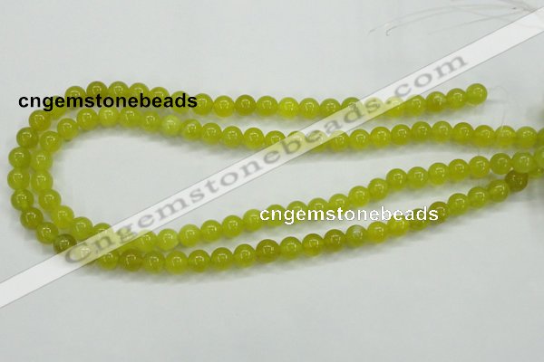 CKA04 15.5 inches 8mm round Korean jade gemstone beads