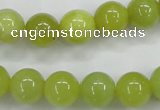 CKA07 15.5 inches 14mm round Korean jade gemstone beads