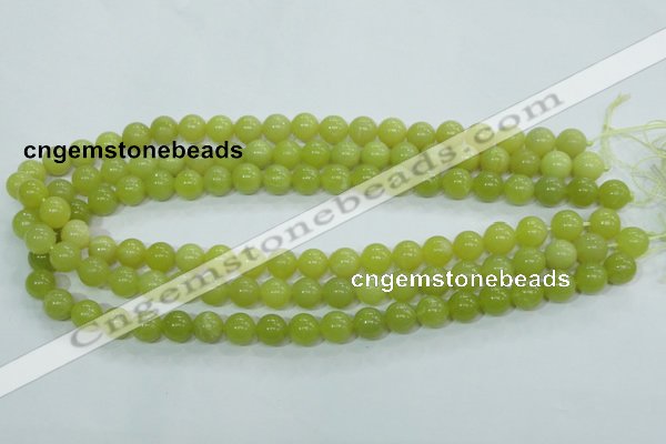 CKA103 15.5 inches 10mm round Korean jade gemstone beads