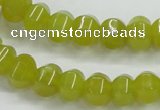 CKA14 15.5 inches 6*10mm rondelle Korean jade gemstone beads