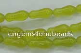 CKA19 15.5 inches 7*15mm bone Korean jade gemstone beads