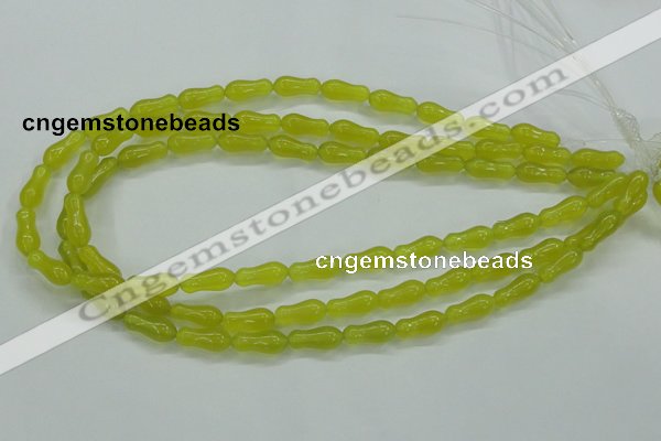 CKA19 15.5 inches 7*15mm bone Korean jade gemstone beads