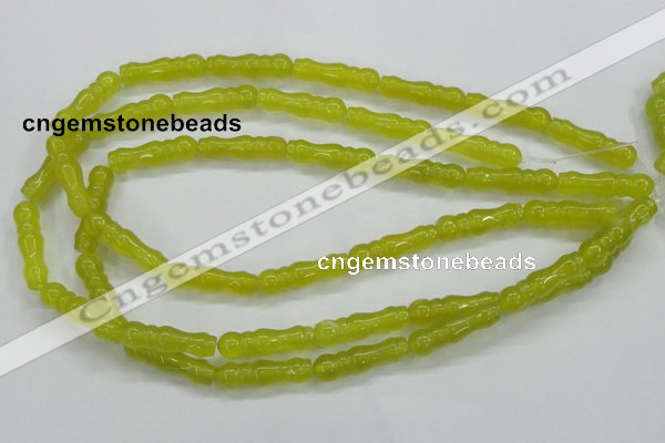 CKA20 15.5 inches 8*28mm bone Korean jade gemstone beads