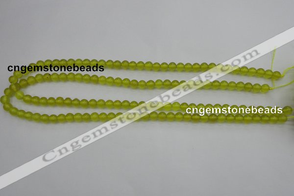 CKA202 15.5 inches 6mm round Korean jade gemstone beads