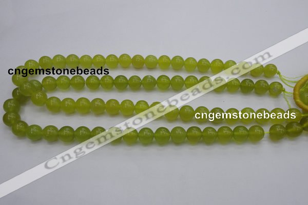 CKA204 15.5 inches 10mm round Korean jade gemstone beads