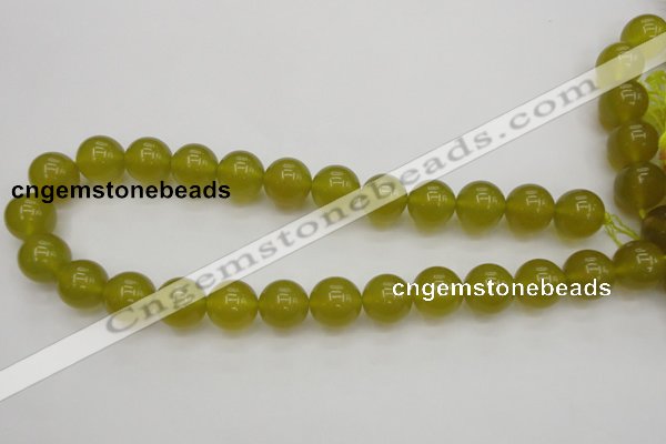 CKA207 15.5 inches 16mm round Korean jade gemstone beads