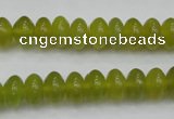 CKA214 15.5 inches 6*10mm rondelle Korean jade gemstone beads