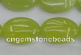 CKA250 15.5 inches 18*25mm oval Korean jade gemstone beads