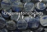 CKC02 16 inches 25mm flat round natural kyanite beads wholesale