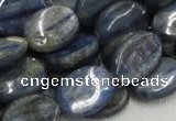 CKC11 16 inches 15*20mm flat oval natural kyanite beads wholesale