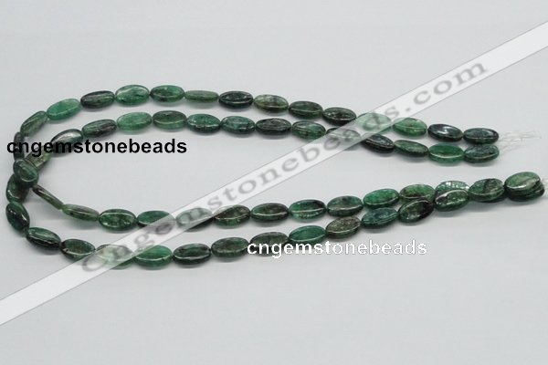 CKC111 16 inches 8*14mm oval natural green kyanite beads wholesale