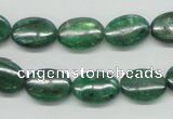 CKC112 16 inches 10*14mm oval natural green kyanite beads wholesale