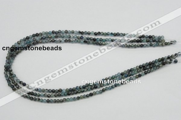 CKC15 16 inches 4mm round natural kyanite beads wholesale