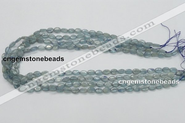 CKC203 15.5 inches 6*8mm oval natural kyanite beads wholesale