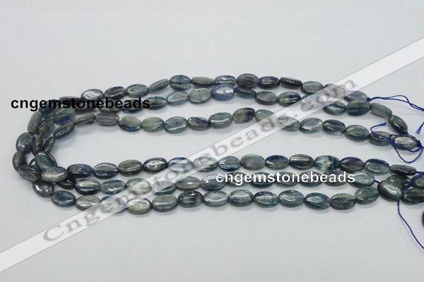 CKC205 15.5 inches 8*12mm oval natural kyanite beads wholesale