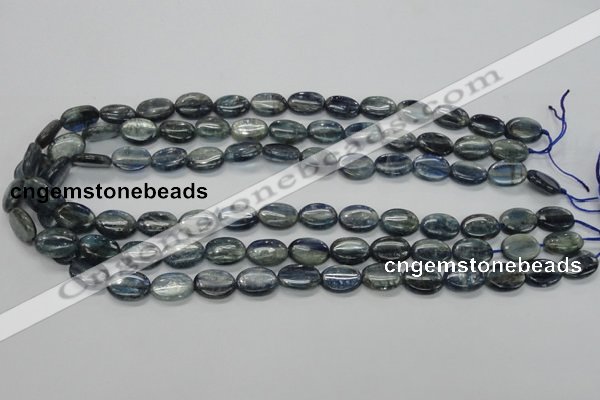 CKC206 15.5 inches 10*14mm oval natural kyanite beads wholesale