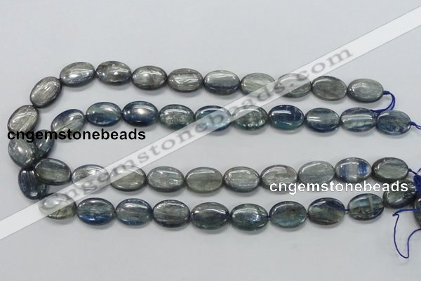 CKC207 15.5 inches 13*18mm oval natural kyanite beads wholesale