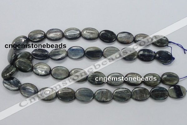 CKC208 15.5 inches 15*20mm oval natural kyanite beads wholesale