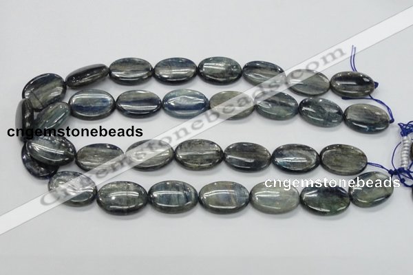 CKC209 15.5 inches 18*25mm oval natural kyanite beads wholesale