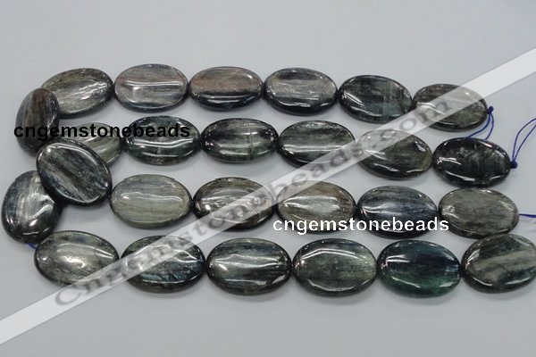 CKC210 15.5 inches 22*30mm oval natural kyanite beads wholesale