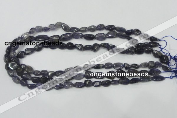 CKC218 15.5 inches 10*14mm nugget natural kyanite gemstone beads