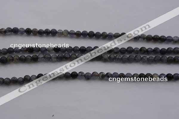CKC225 15.5 inches 4mm round natural kyanite beads wholesale