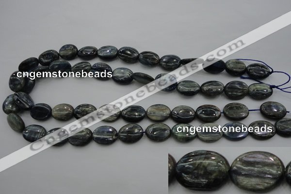 CKC228 15.5 inches 12*16mm oval natural kyanite beads wholesale